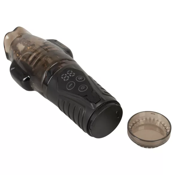 Stroker - szívó, rezgő maszturbátor (szürke)