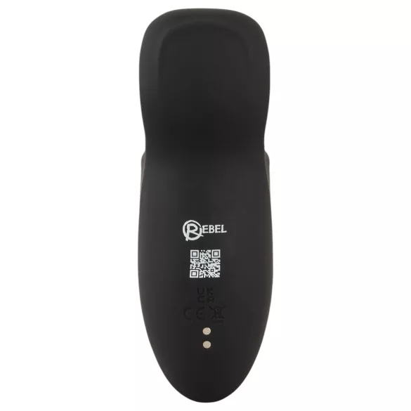 Rebel - mozgó karos, vibrációs makkvibrátor (fekete)