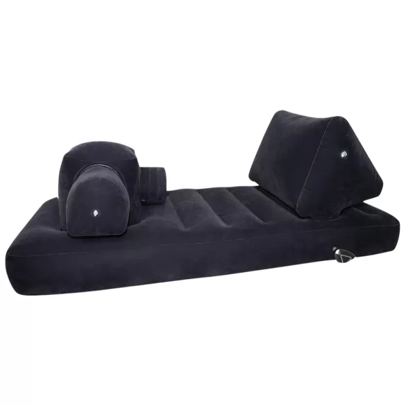 You2Toys Velvet Luxury - szexgép, beépített ággyal (fekete)