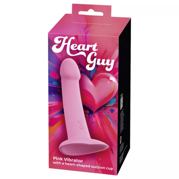 You2Toys Heart Guy - szivecskés vibrátor (pink)
