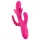 SMILE - tripla karos, nyelves vibrátor (pink)