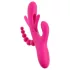 SMILE - tripla karos, nyelves vibrátor (pink)
