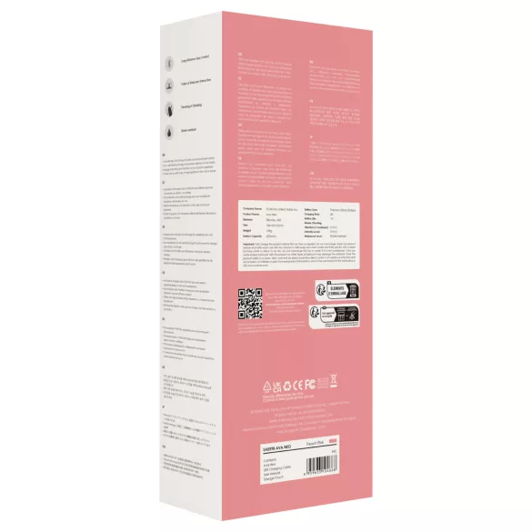 Svakom Ava Neo - okos app-vezérelt lökő G-pont vibrátor (pink)