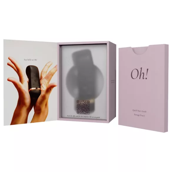 The Handy Oh! - ResoTouch vibrátor (fekete)