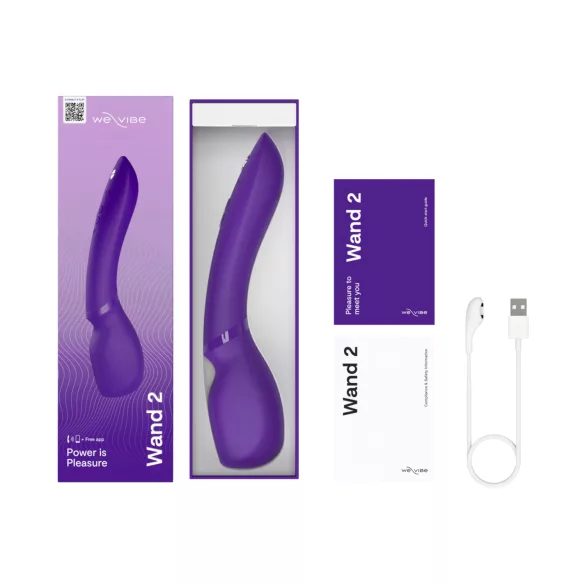 We-Vibe Wand 2 - App-vezérelt masszírozó vibrátor