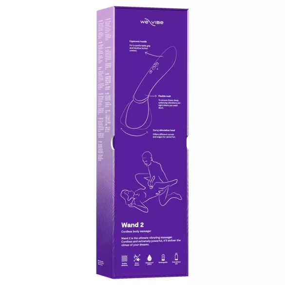 We-Vibe Wand 2 - App-vezérelt masszírozó vibrátor