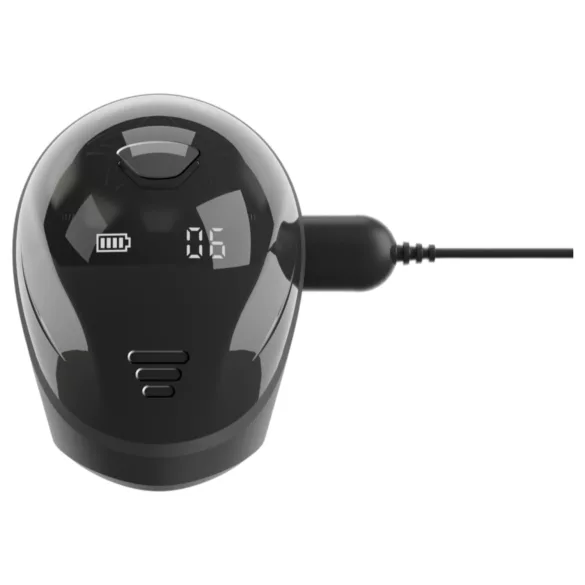 Rebel - vízálló makkvibrátor (fekete)