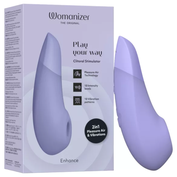 Womanizer Enhance 2in1 csiklószívó + vibrátor (lila)