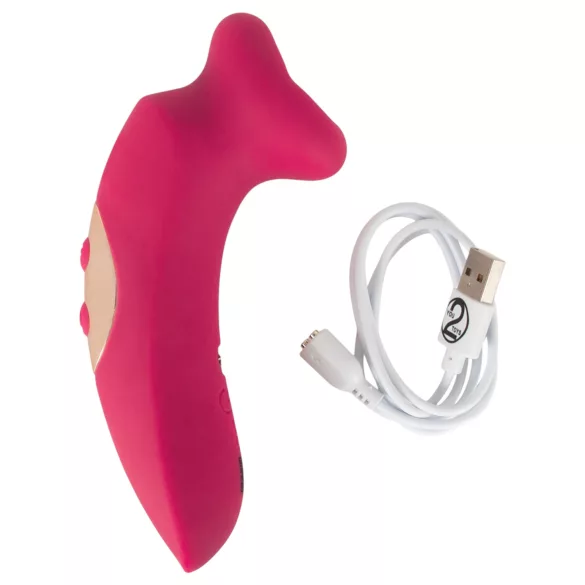 You2Toys Oral Fun - szívó és nyelves csiklóizgató (rózsaszín)