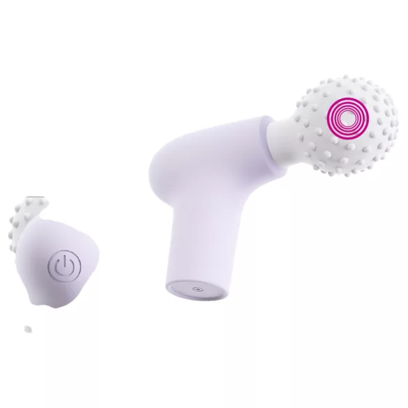 Beau Coeur Rionex - mini masszírozó vibrátor (lila)