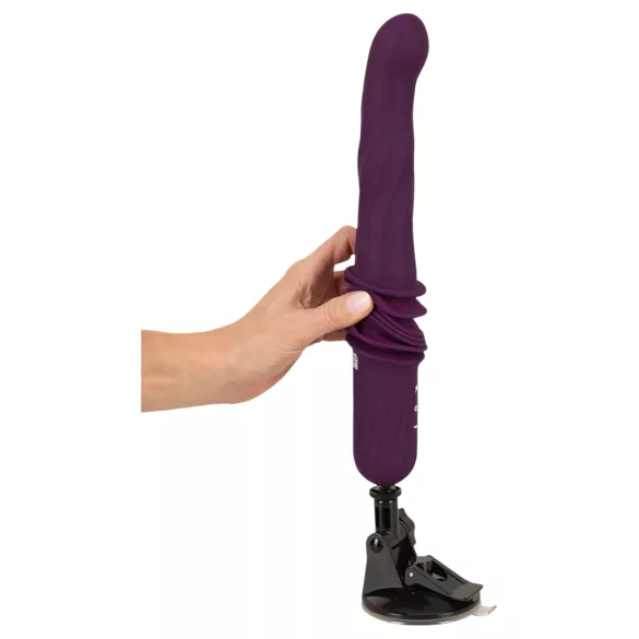 You2Toys - távirányítós melegítős lökő vibrátor (lila)