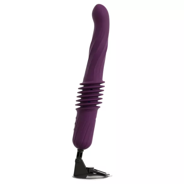 You2Toys - távirányítós melegítős lökő vibrátor (lila)