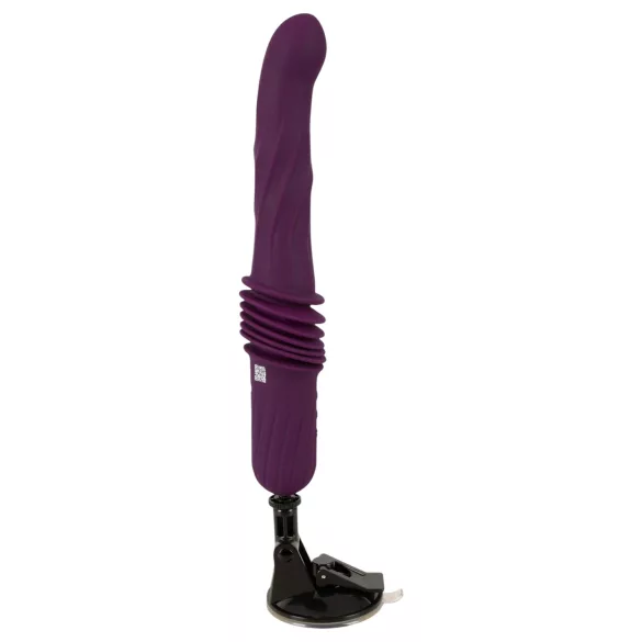 You2Toys - távirányítós melegítős lökő vibrátor (lila)