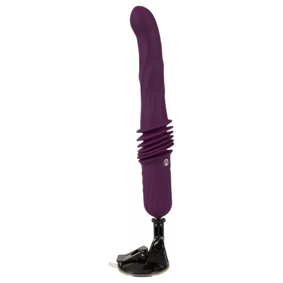 You2Toys - távirányítós melegítős lökő vibrátor (lila)