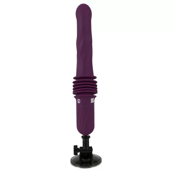 You2Toys - távirányítós melegítős lökő vibrátor (lila)