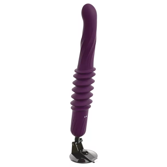 You2Toys - távirányítós melegítős lökő vibrátor (lila)