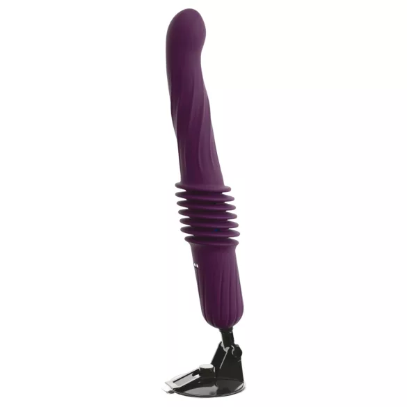 You2Toys - távirányítós melegítős lökő vibrátor (lila)