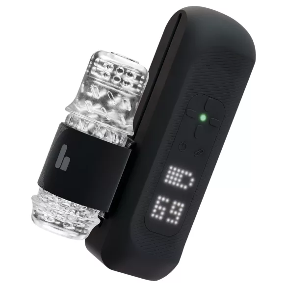 The Handy 2 - Interaktív férfi maszturbátor (fekete)