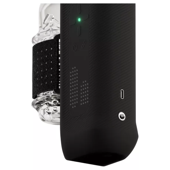 The Handy 2 Pro - Interaktív férfi maszturbátor (fekete)