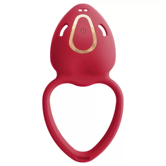 You2Toys - viselhető vibrációs csiklóizgató (piros)