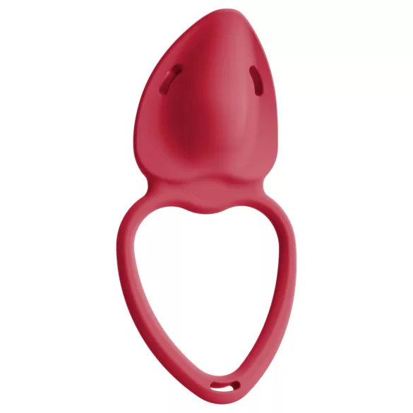 You2Toys - viselhető vibrációs csiklóizgató (piros)