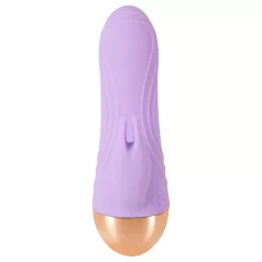   Cuties - akkus, vízálló mini csiklókaros vibrátor (lila)