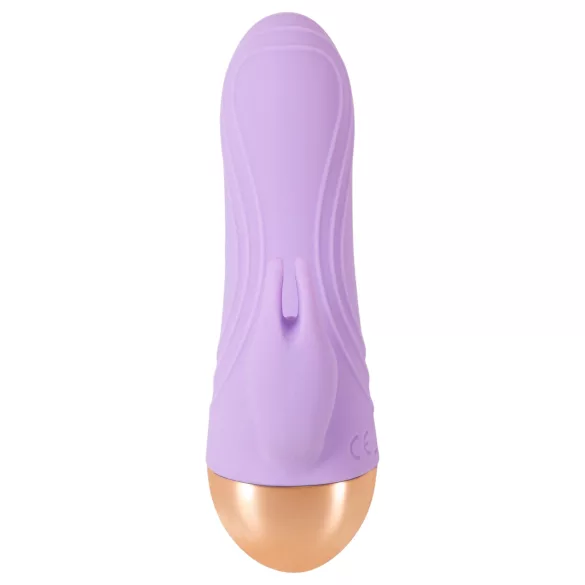 Cuties - akkus, vízálló mini csiklókaros vibrátor (lila)