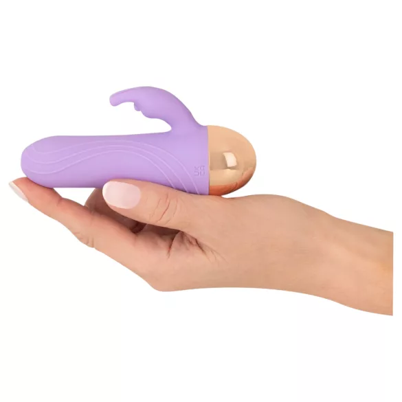 Cuties - akkus, vízálló mini csiklókaros vibrátor (lila)