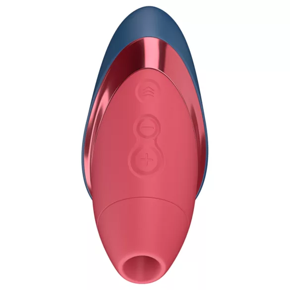 Womanizer Next Liberty - léghullámos csiklóizgató (kék)