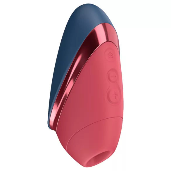 Womanizer Next Liberty - léghullámos csiklóizgató (kék)