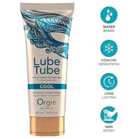 Orgie Lube Tube - hűsítő hatású síkosító gél (150ml)