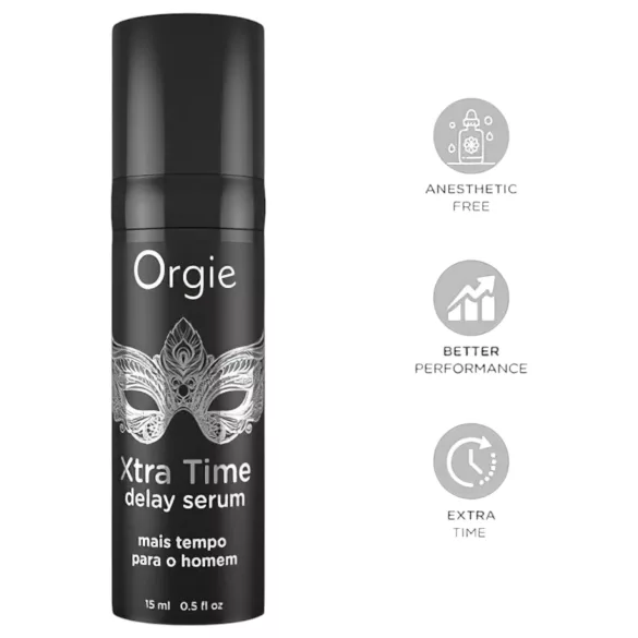 Orgie Xtra Time - késleltető szérum (15 ml)