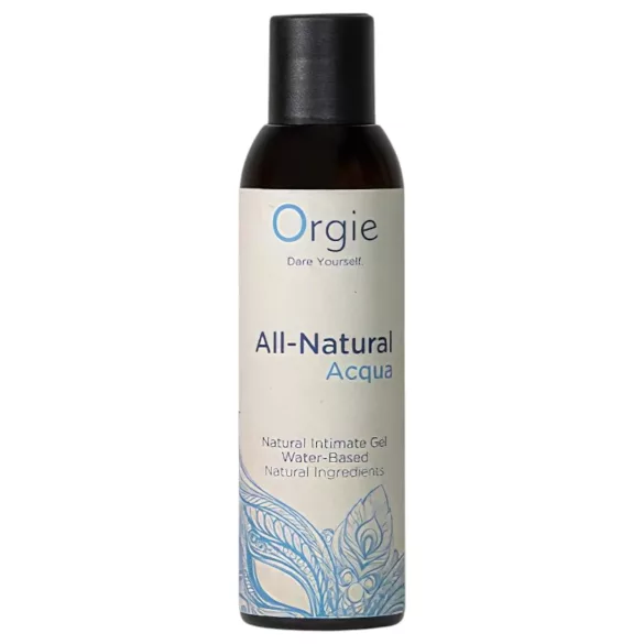 Orgie All Natural - vízbázisú síkosító gél (150ml)