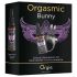 Orgie Orgasmic Bunny - vibrációs péniszgyűrű szett (fekete)