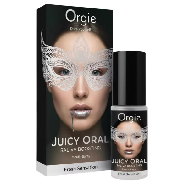 Orgie Juicy Oral - csók- és orál élményfokozó spray (15 ml)