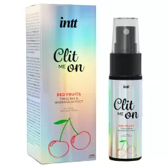   intt Clit Me On - folyékony vibrátor csiklóspray - piros gyümölcs (12ml)