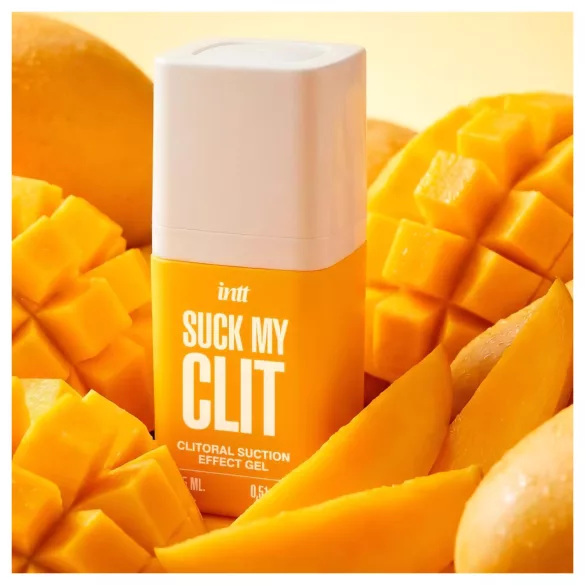 Intt Suck My Clit - klitorisz stimuláló gél nőknek - mangó (15 ml)
