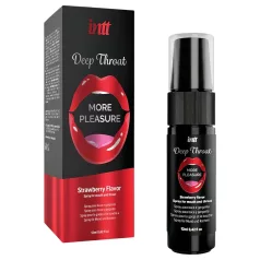 intt Deep Throat - mélytorok spray - eper (12ml)