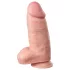 Willie City - vastag élethű dildó (testszínű) - 24,5 cm