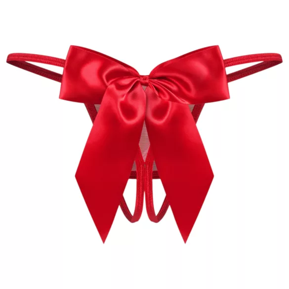 Obsessive Gifty - nyitott tanga (piros)