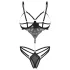 Obsessive Matildea - nyitott body (fekete)