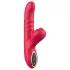 Erospace Sweet Play - 2in1 lökő és csiklóizgató vibrátor (piros)