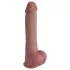 Natural Play - szilikon dildó 24 cm (testszínű)