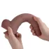 Natural Play - szilikon dildó 24 cm (testszínű)