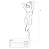 Passion BS057 - cikk-cakkos necc szett (fekete) - S-L