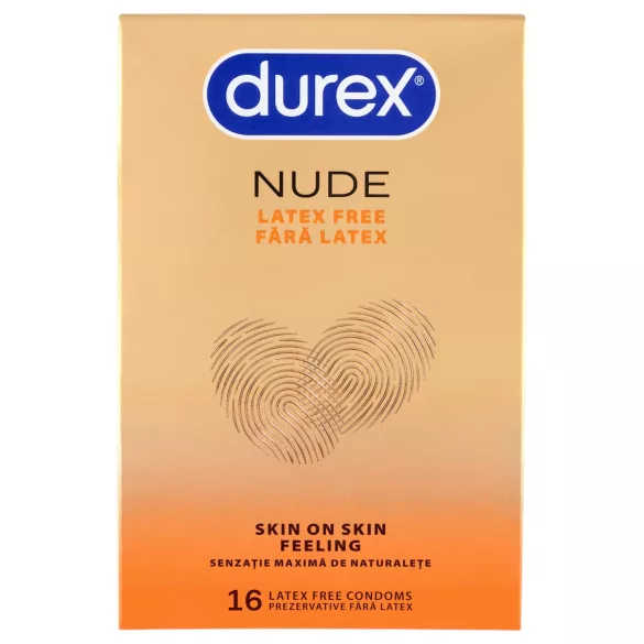 Durex Real Feel - latexmentes óvszer (16 db)