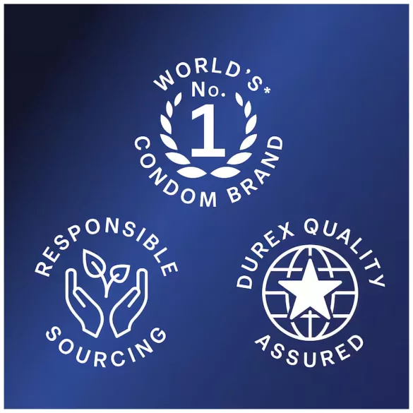 Durex Intense - bordázott és pontozott óvszer (16db)