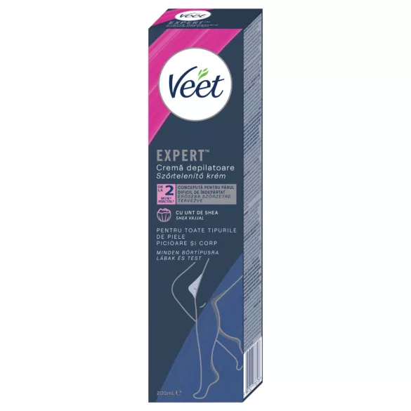Veet Expert - intim szőrtelenítő krém (200 ml)