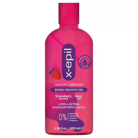 X-Epil - eper ízű érzéki síkosító gél (100ml)