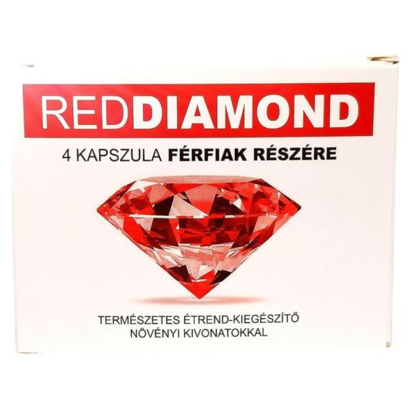 Red Diamond - természetes étrend kiegészítő férfiaknak (4db)